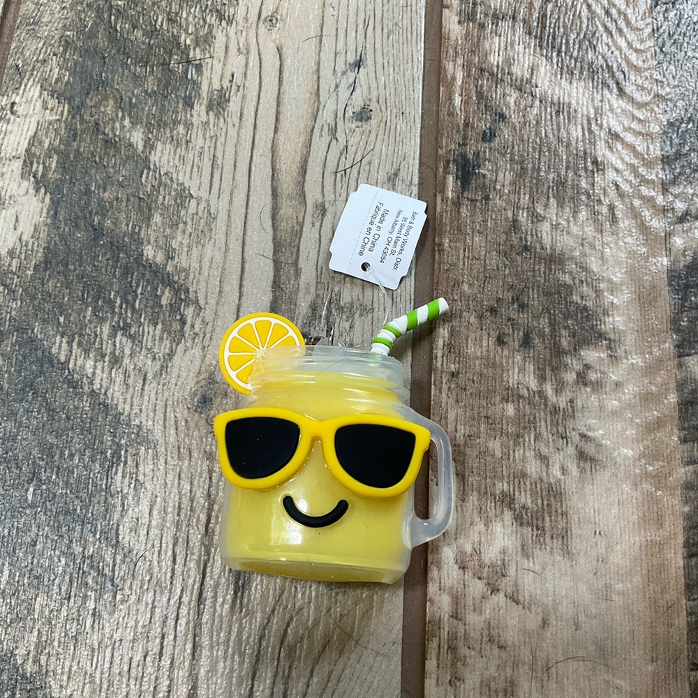 Yellow Smiley Face  lemonade lemons Sunglasses Pocketbac holder